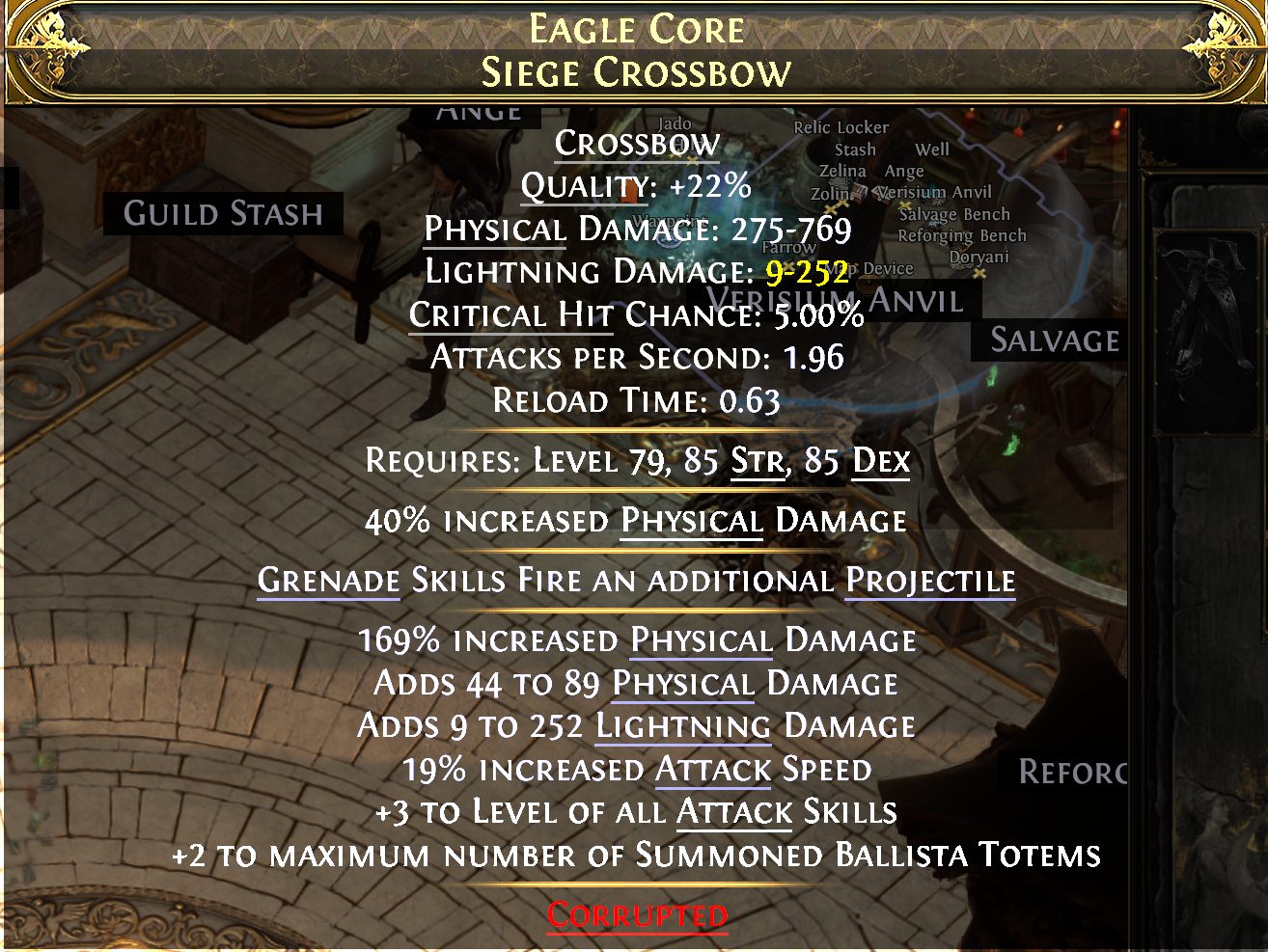 Crossbow actuelle